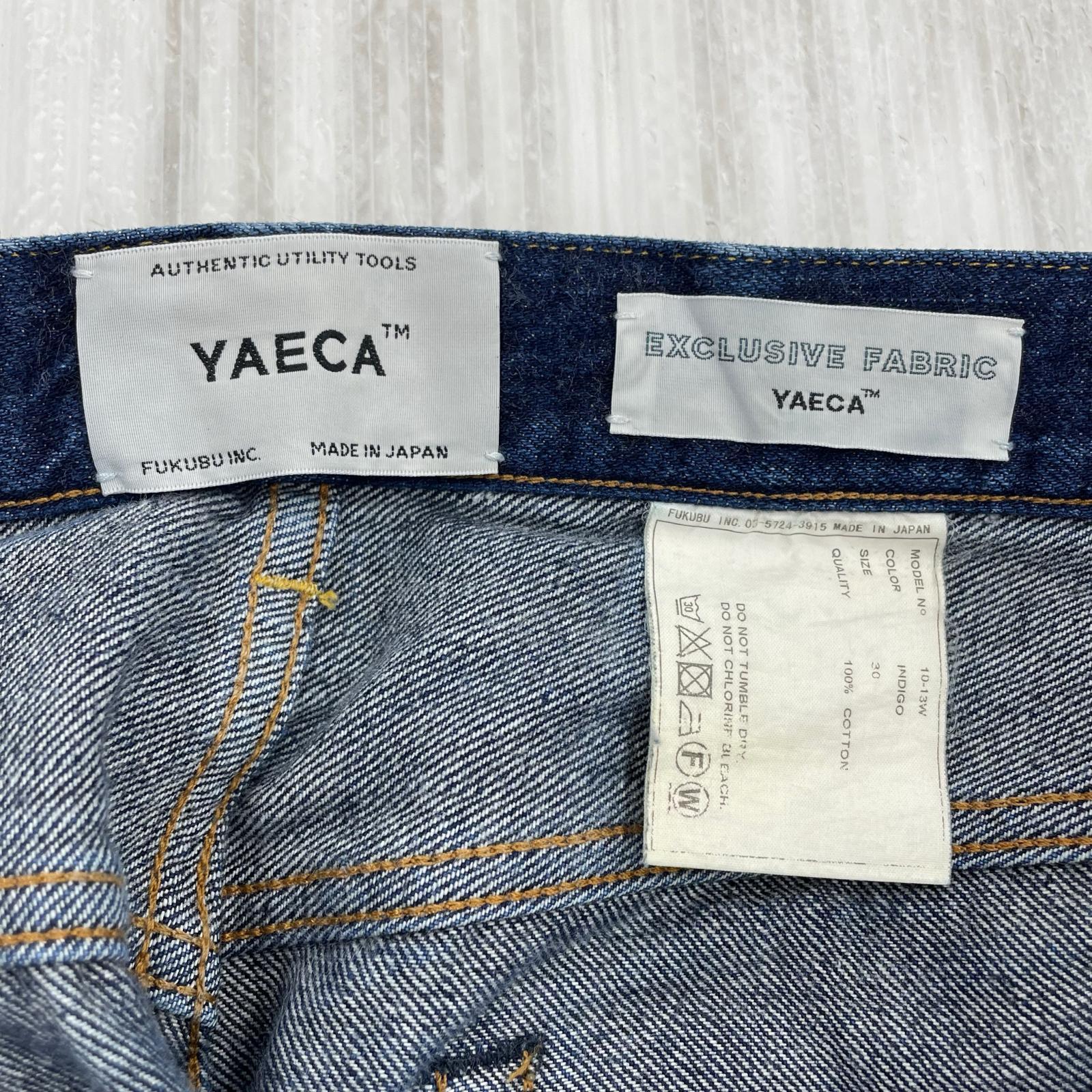 デニムパンツ WIDE TAPERED DENIM 30 30 ブルー