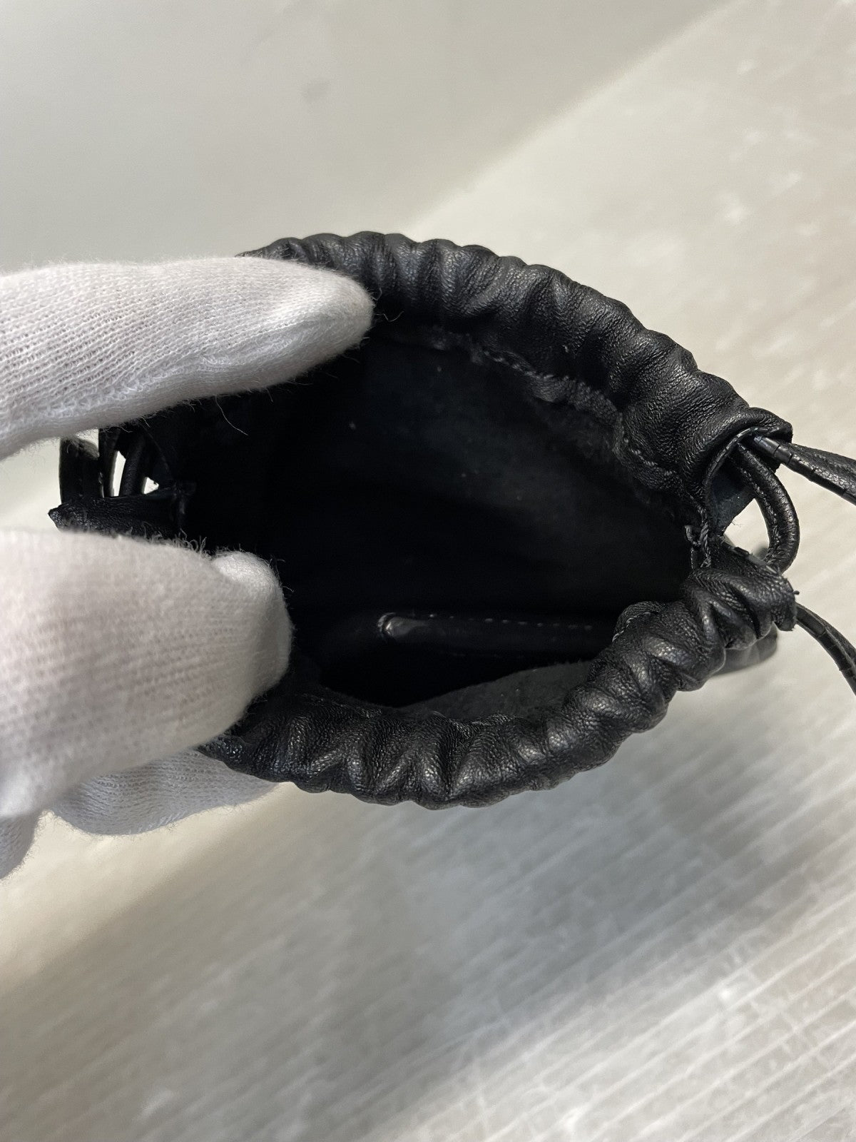 コンパクトウォレット ED ROBERTJUDSON DRAWSTRING PURSE