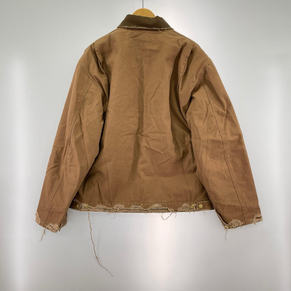 ジャケット WOKE EDGE Workers Jacket ワークジャケット XL 茶 ブラウン