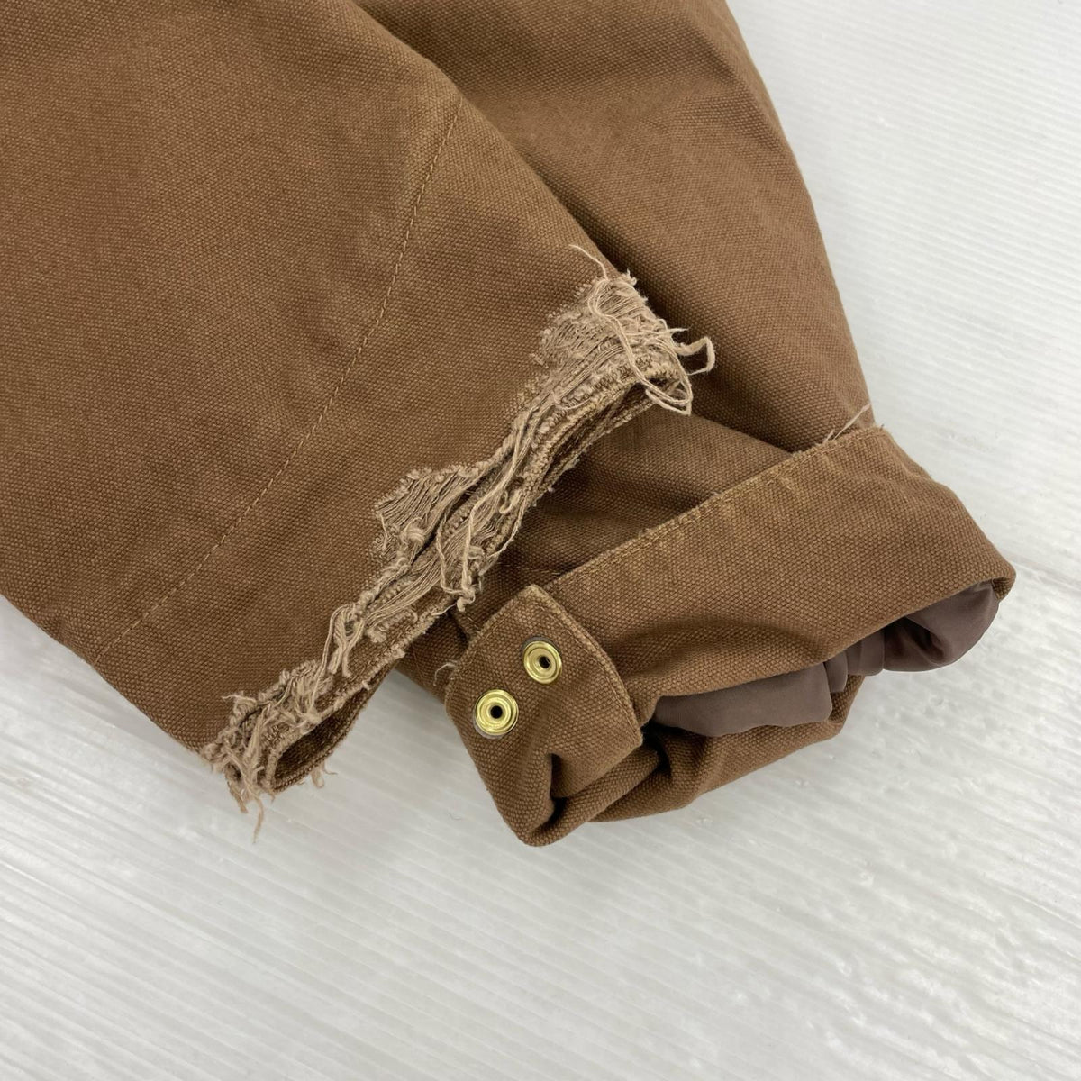 ジャケット WOKE EDGE Workers Jacket ワークジャケット XL 茶 ブラウン