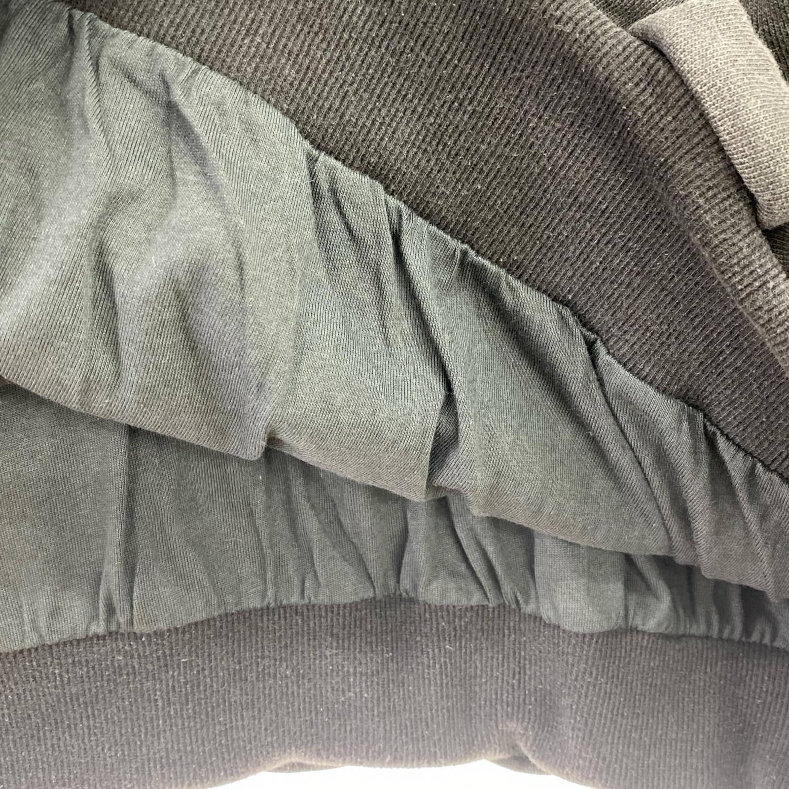 パーカー YEEZYGAP Dove Shrunken Hoodie BLK L L ブラック