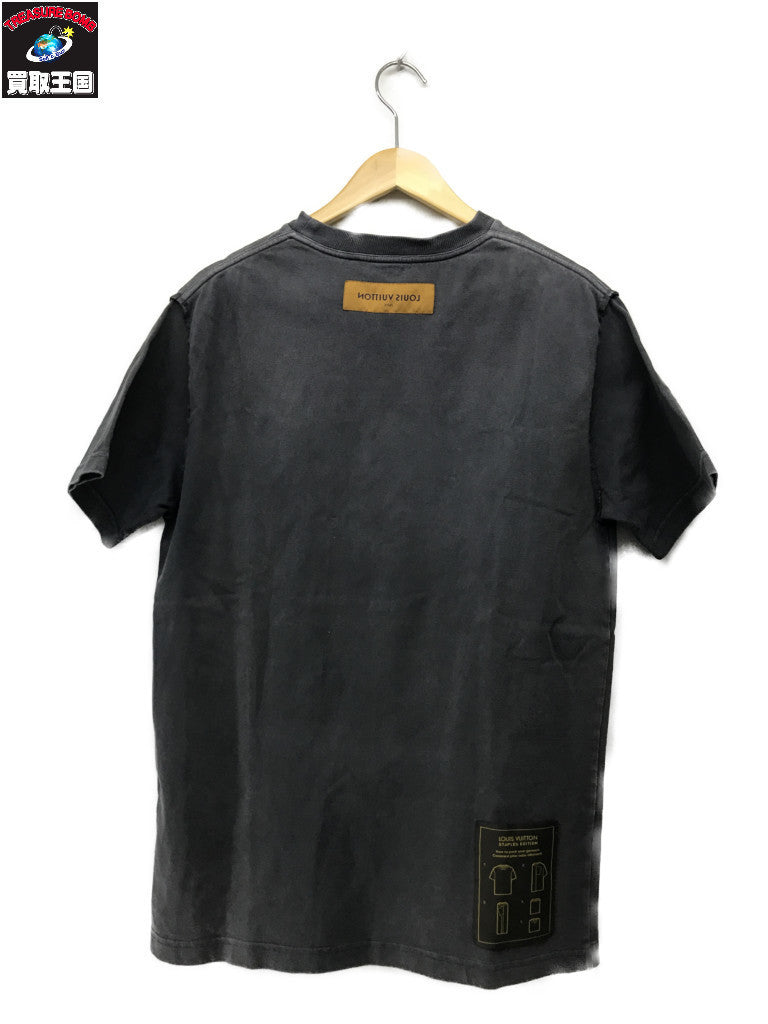 インサイドアウト Tee 紺 (M)