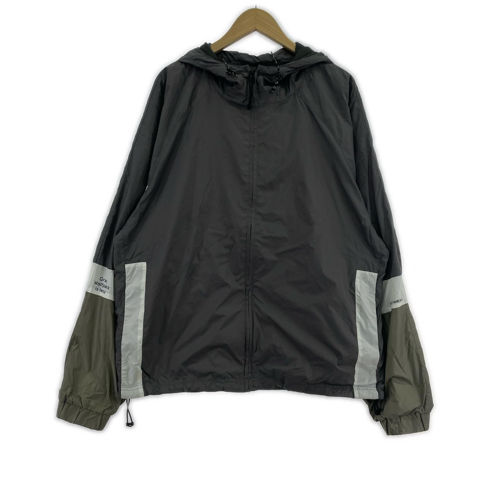 ジャケット Gray Wolfpack is less ナイロン グレー (XL) グレー