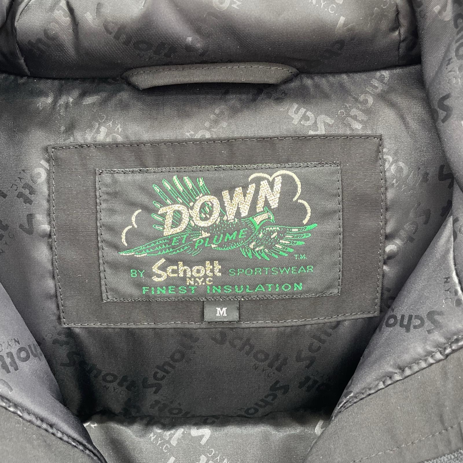 ダウンジャケット 2TONE DOWN PARKA(M) M ブラック