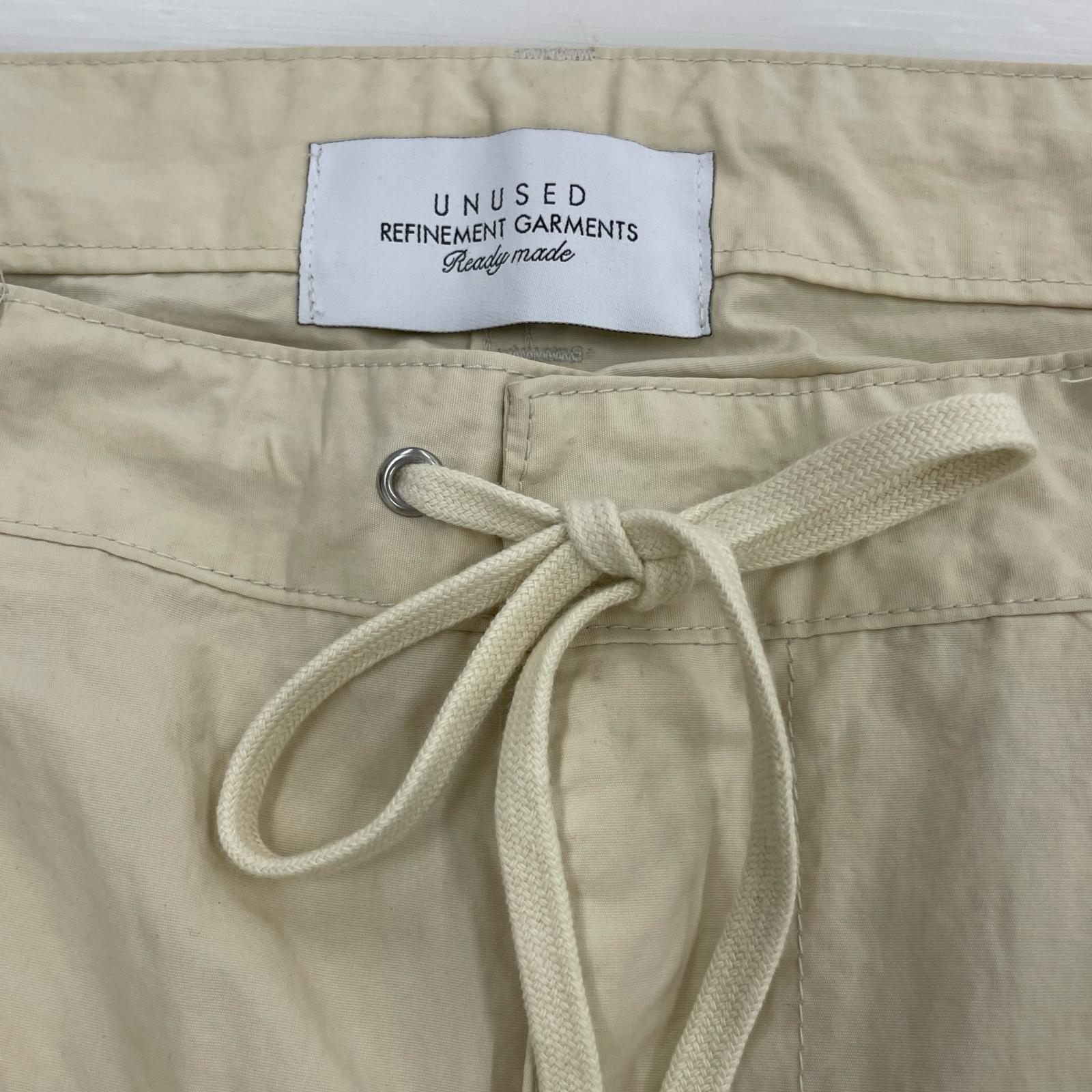 パンツ UNUSED Nylon wide pants UW1120 (4) 4