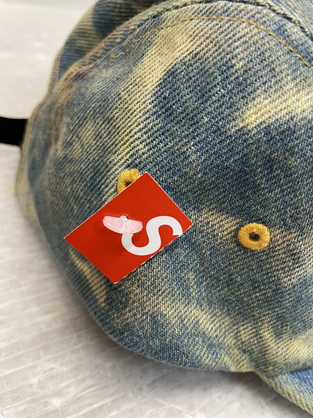 キャップ Supreme 25AW Denim Camp Cap Dirty Indigo