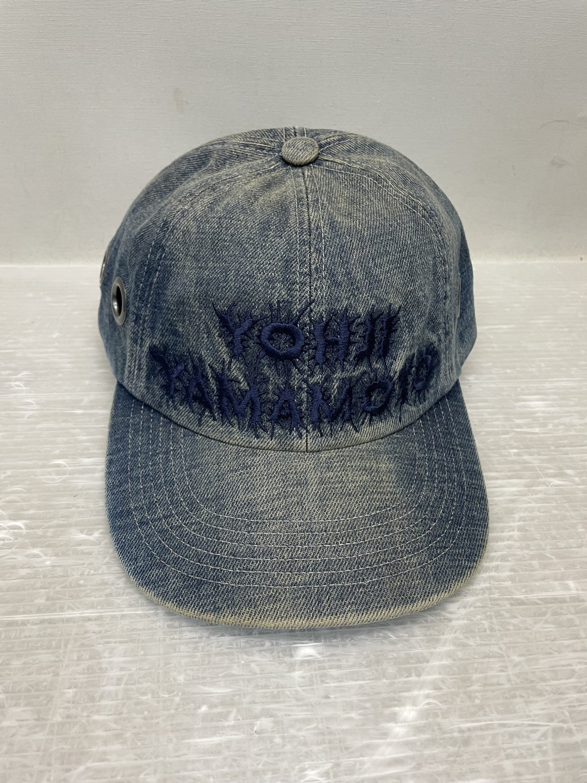 キャップ Supreme×Y’s 25AW Grommet 6Panel Cap Washed Blue