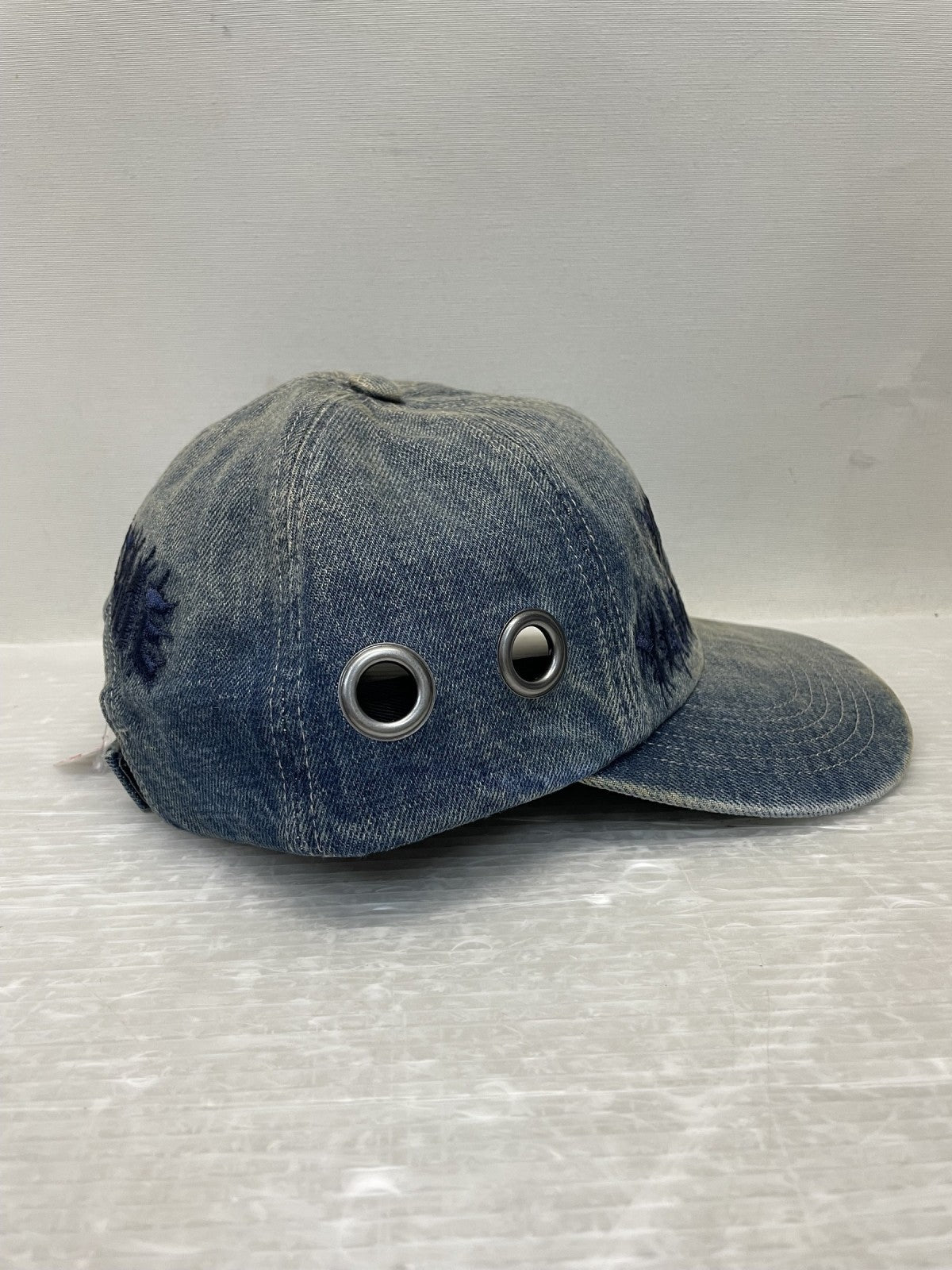 キャップ Supreme×Y’s 25AW Grommet 6Panel Cap Washed Blue