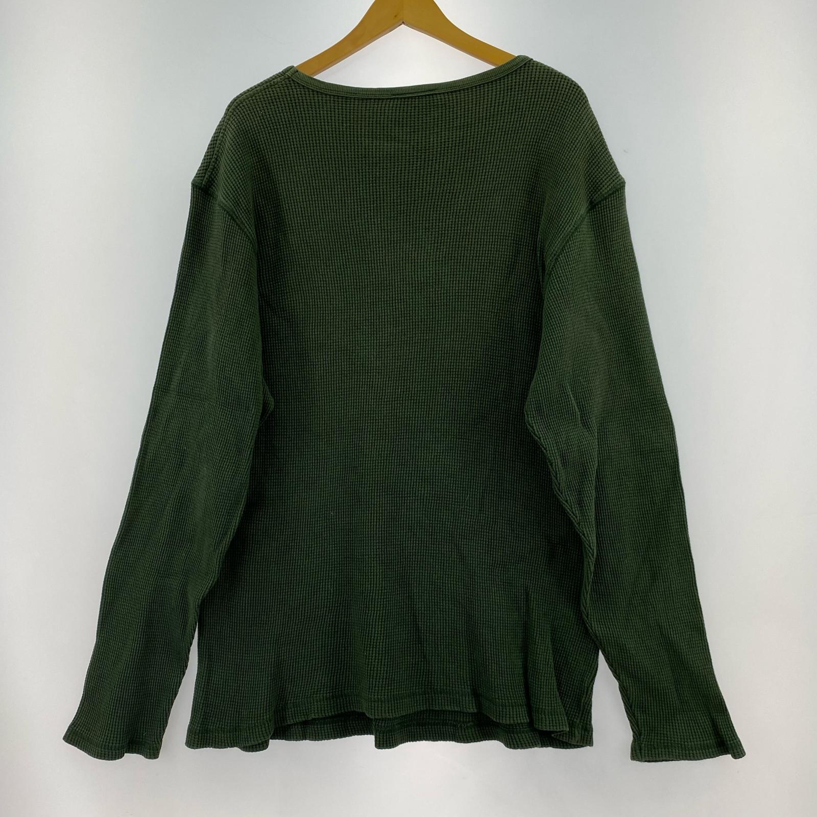 長袖Tシャツ POLO JEANS サーマルカットソー 緑 グリーン