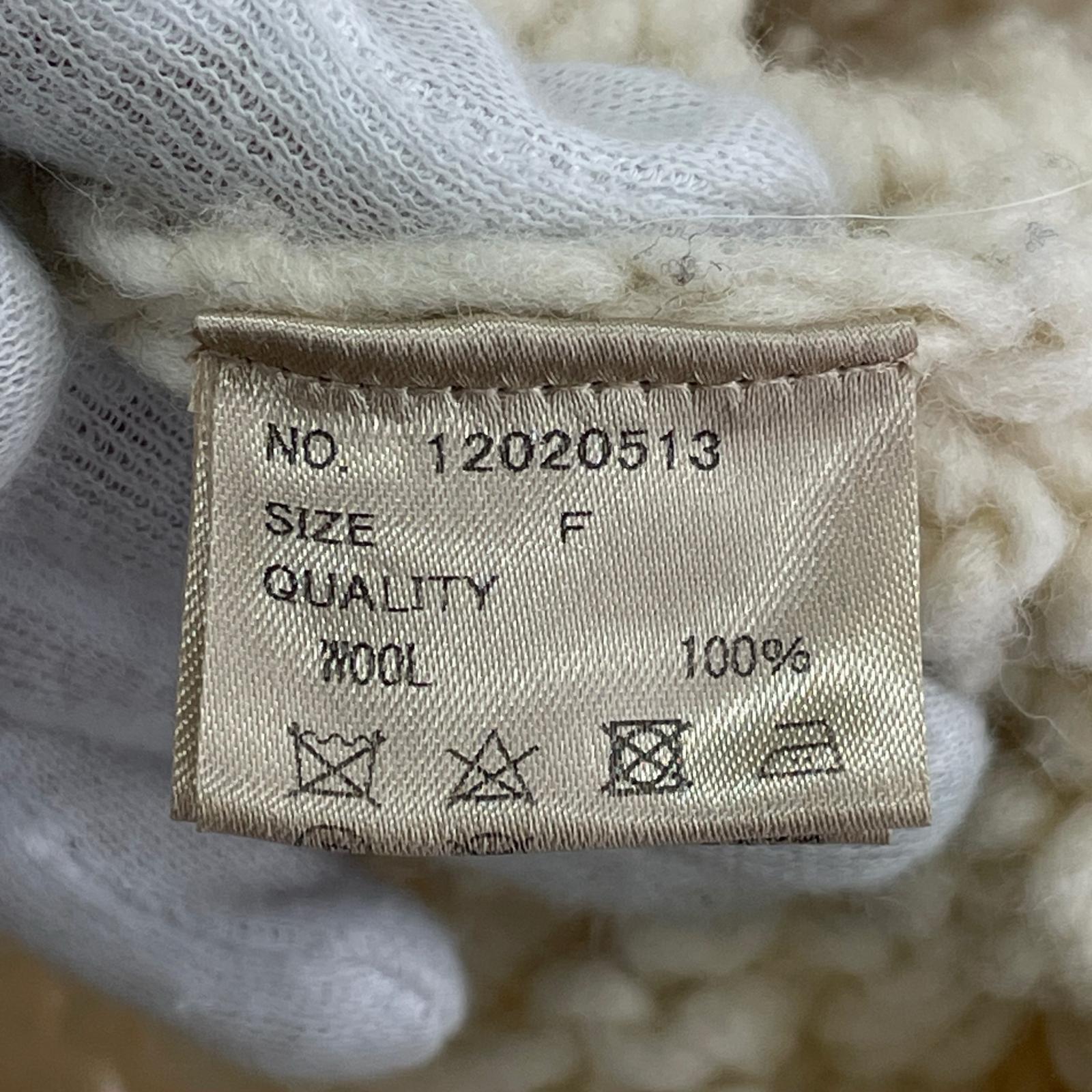ニット Pattern Hand Knit ホワイト