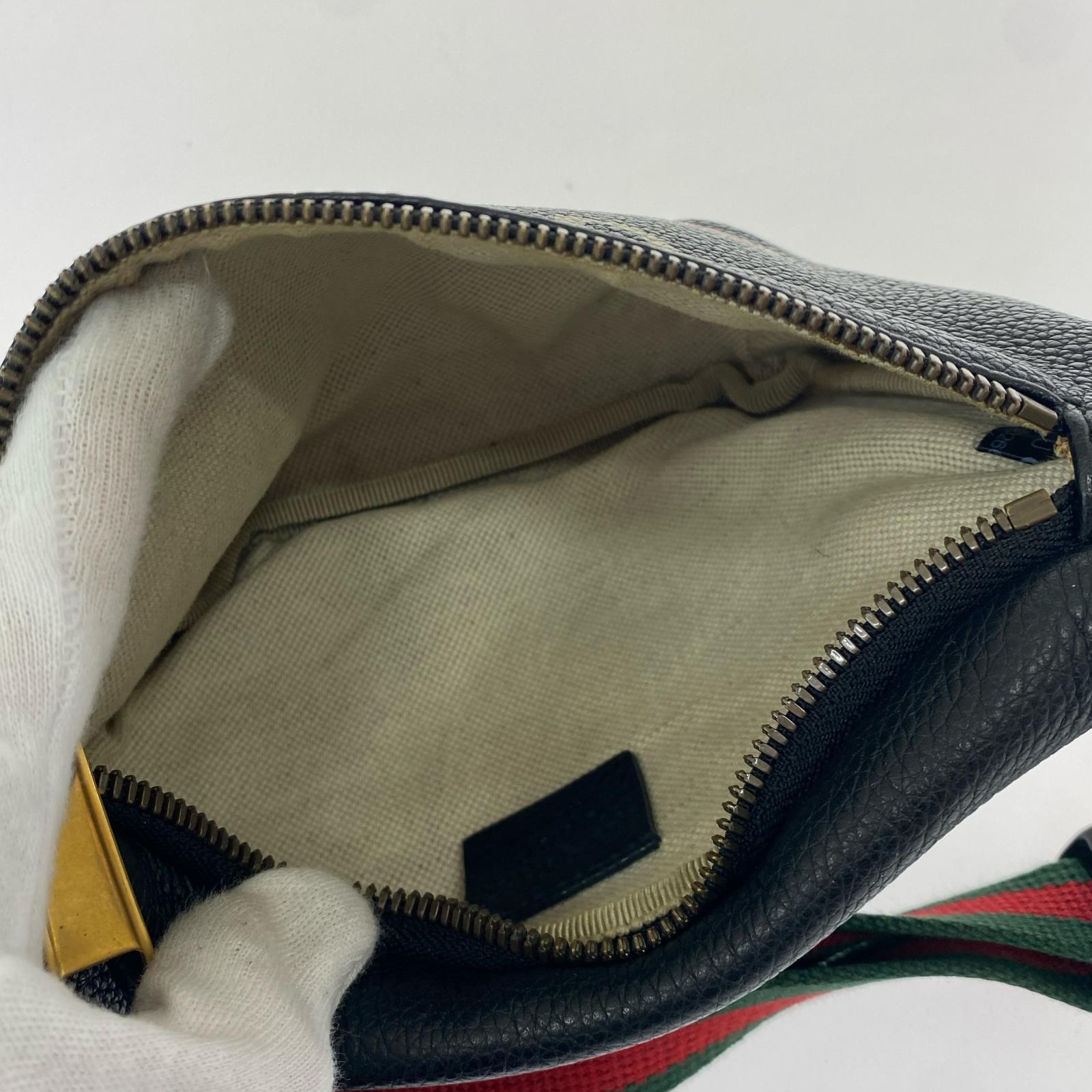 GUCCI ウエストポーチ ウエストバッグ 527792 シェリー レザー