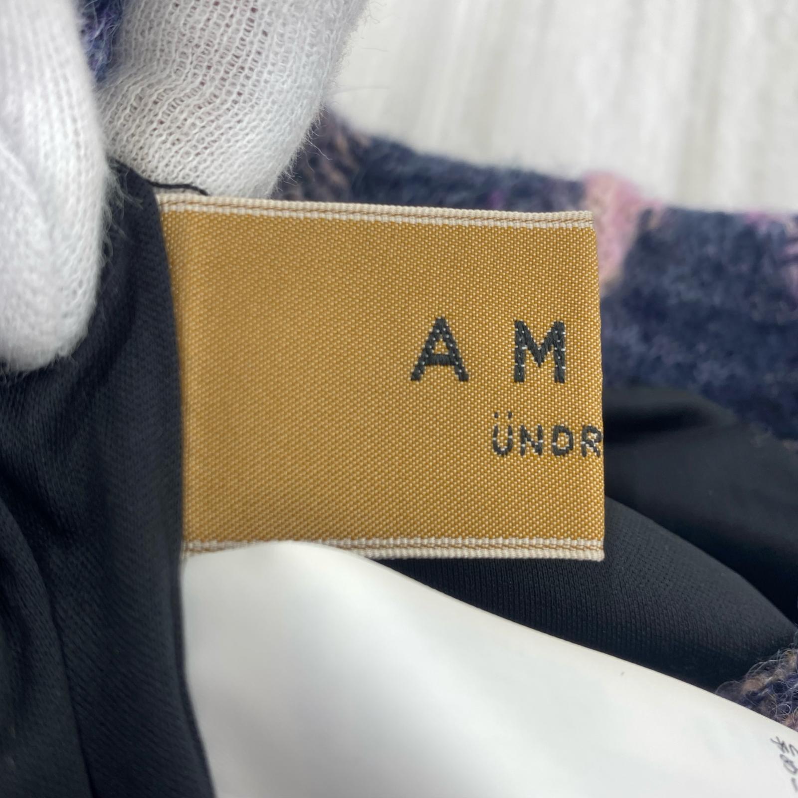 ロングスカート UND GRUNGE KNIT SKIRT パープル M パープル