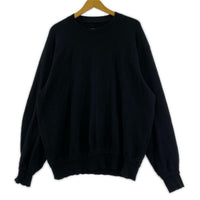 ニット stein COTTON SMOOTH KNIT LS BLK M ブラック
