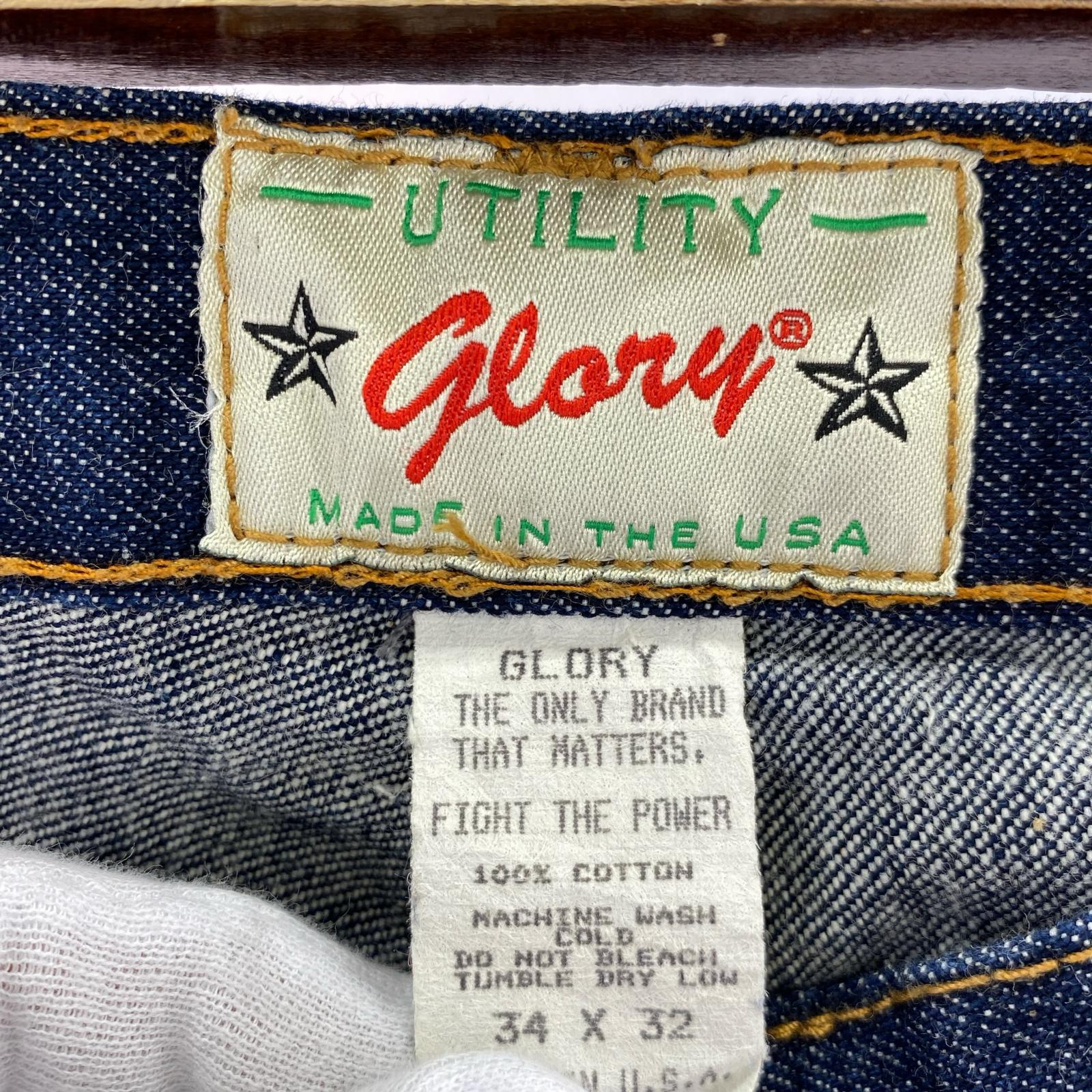 デニムパンツ UTILITY Glory USA製 フレア(35)