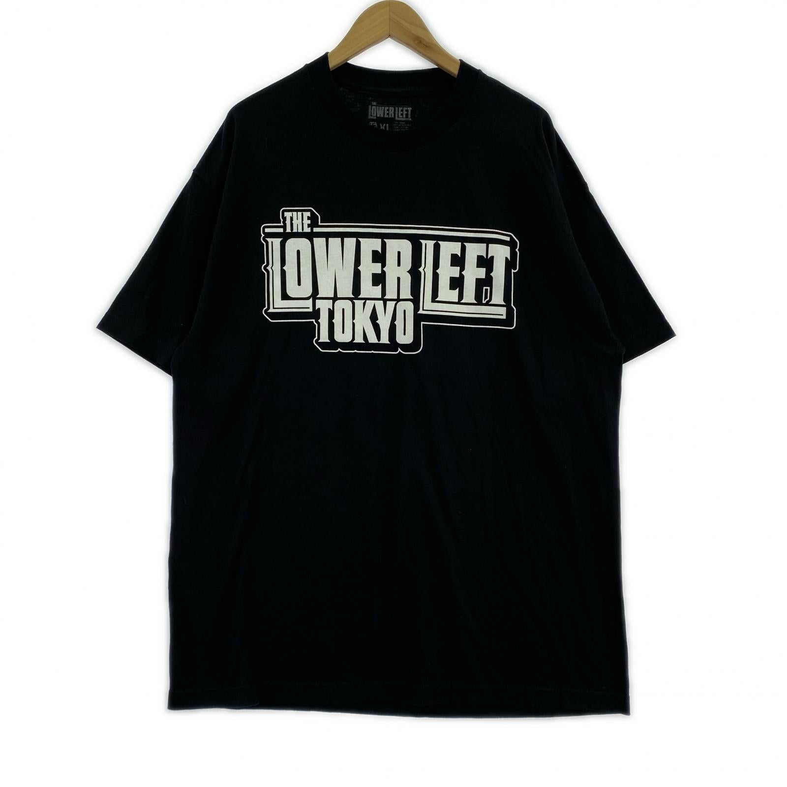 半袖Tシャツ LOWERLEFT/黒