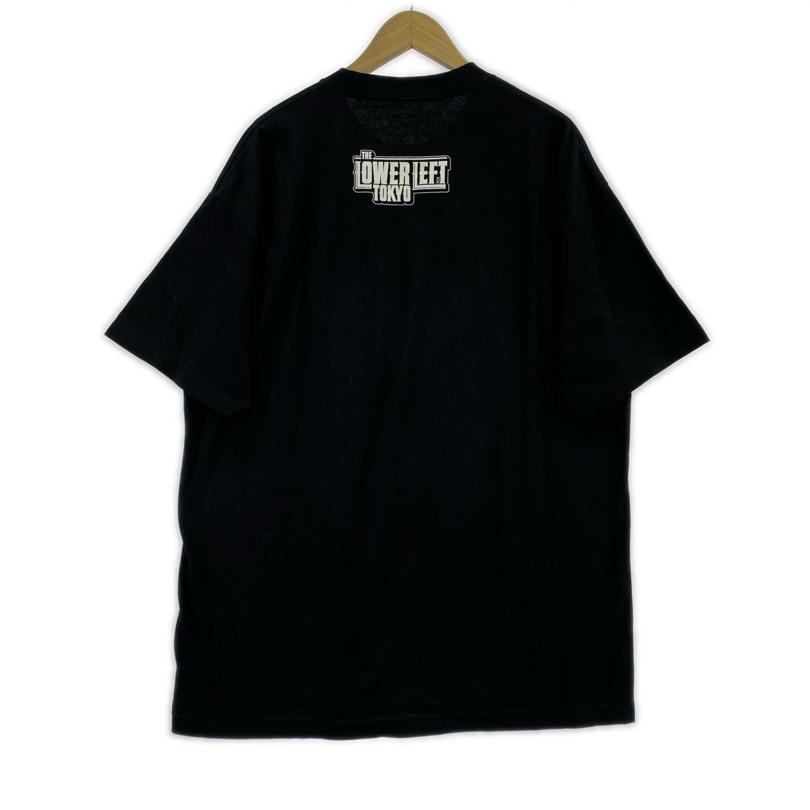 半袖Tシャツ LOWERLEFT/黒