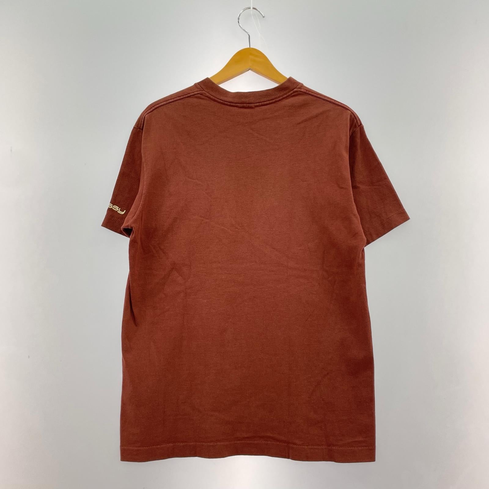 半袖Tシャツ 80s-90s USA製 黒タグ S Logo Tシャツ(M) エンジ M レッド