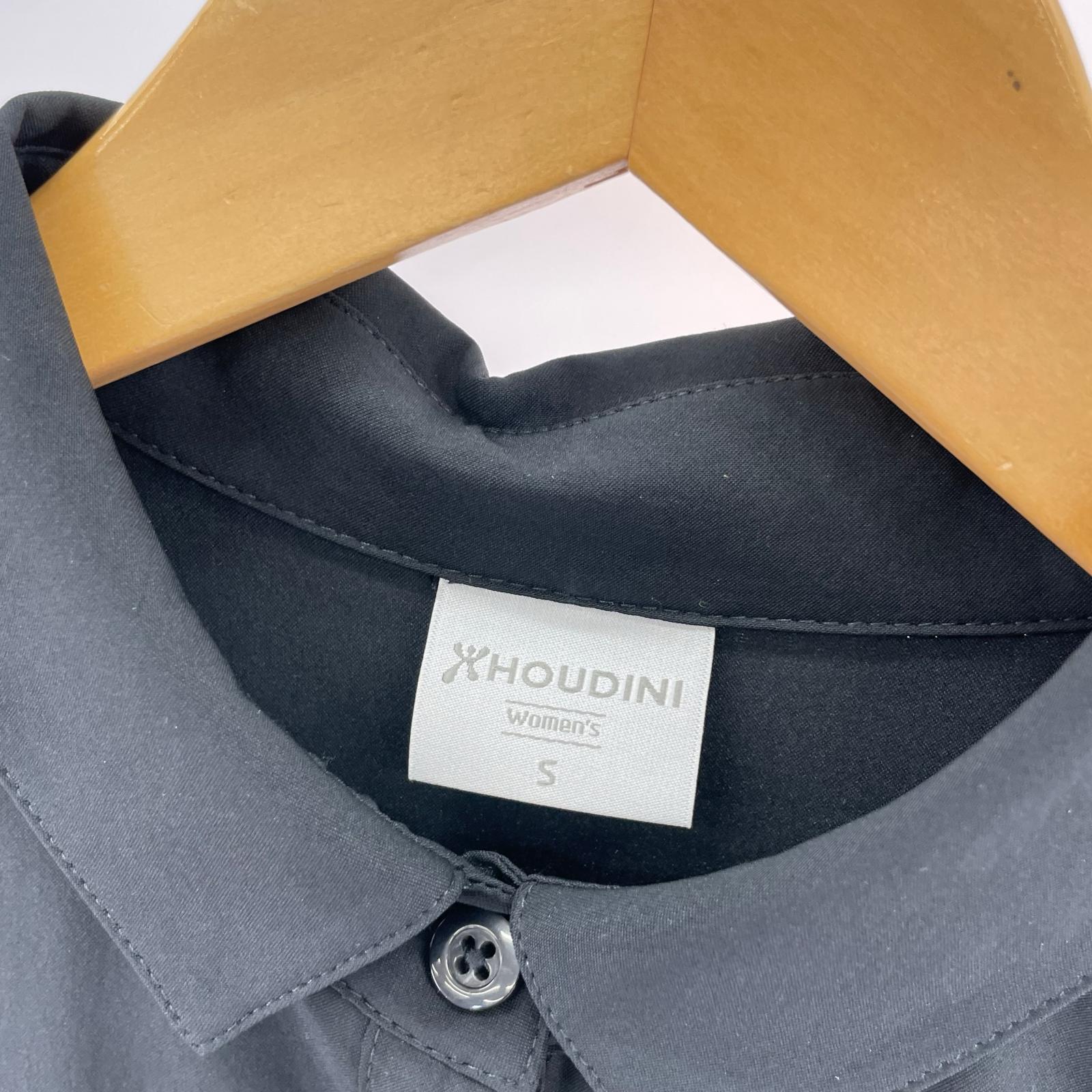 ワンピース HOUDINI 1697949002 シャツ 黒 S S ブラック
