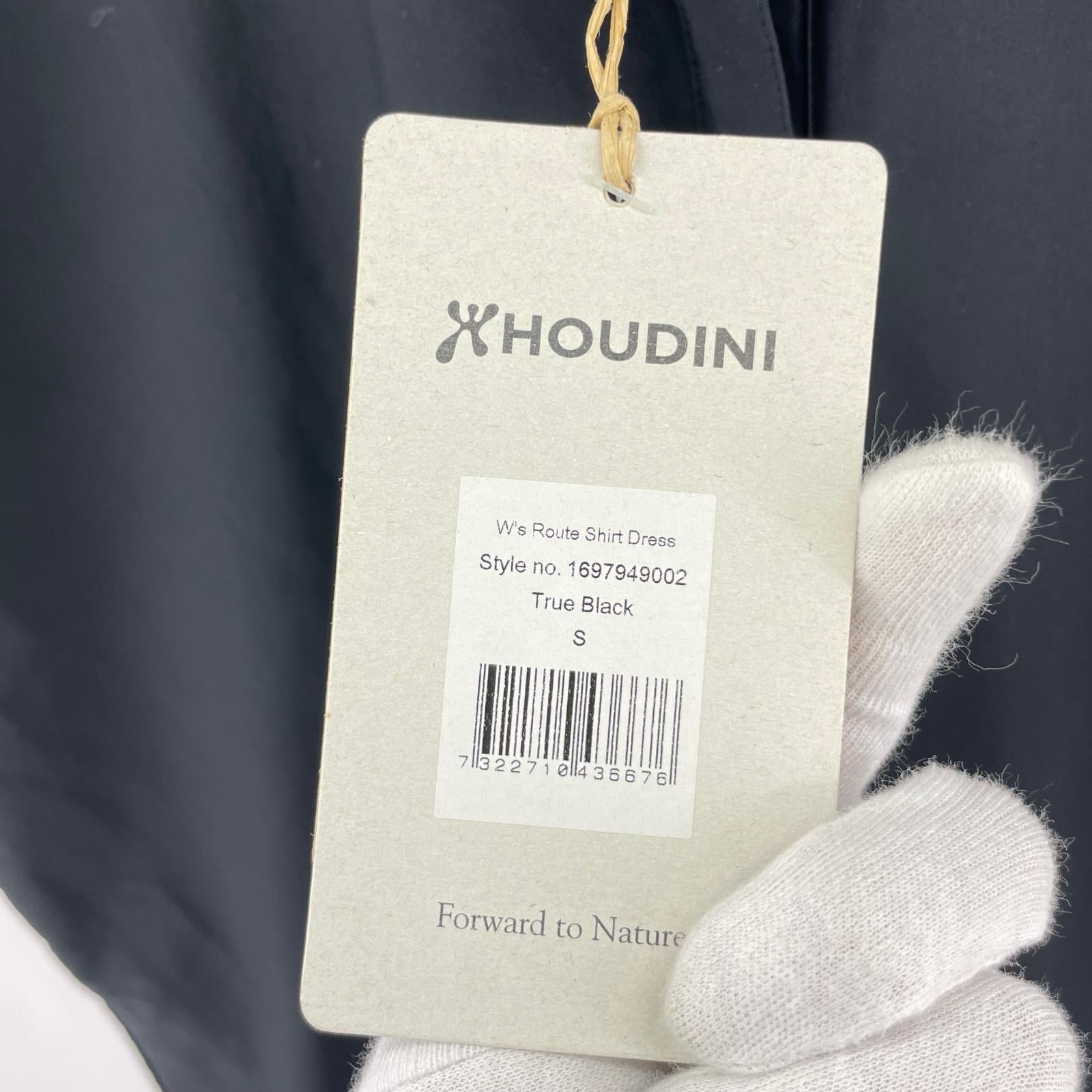 ワンピース HOUDINI 1697949002 シャツ 黒 S S ブラック