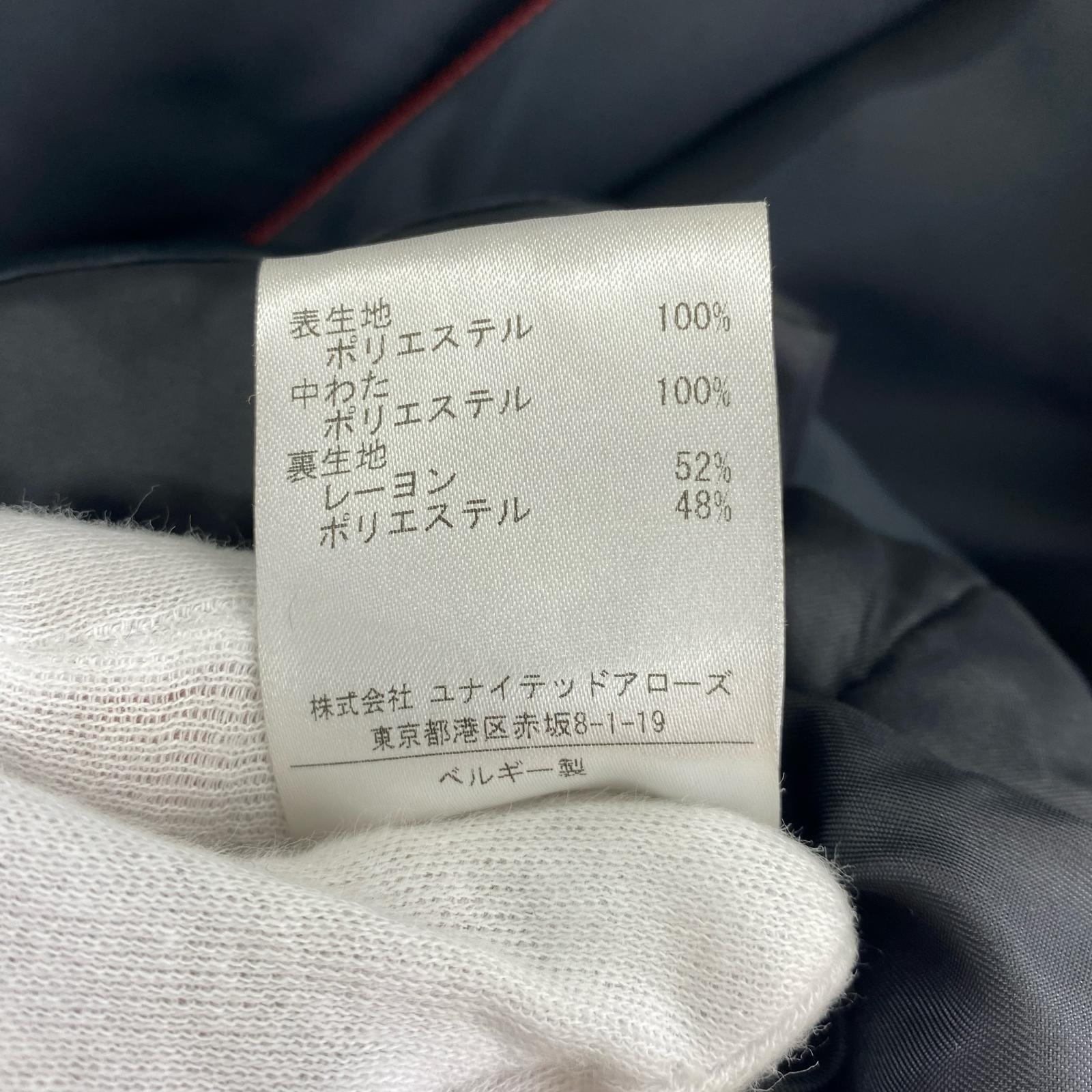 ジャケット ステッチ ジャケット 中綿 S S ブラック