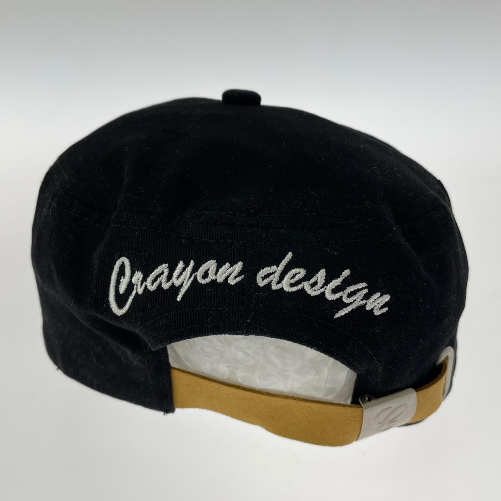 キャップ 6crayon ベースボールキャップ ブラック