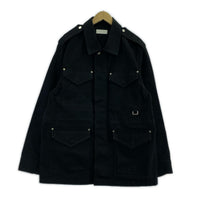 ジャケット ICE&TECHNO 25SS エポック付きデニムジャケット ブラック L ブラック