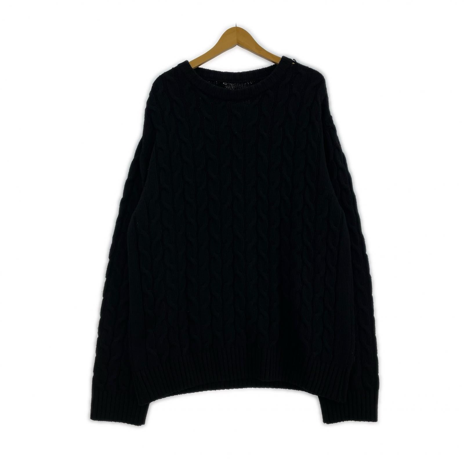 ニット Arte Antwerp 25AW ARTE KNIT SWEATER ブラック