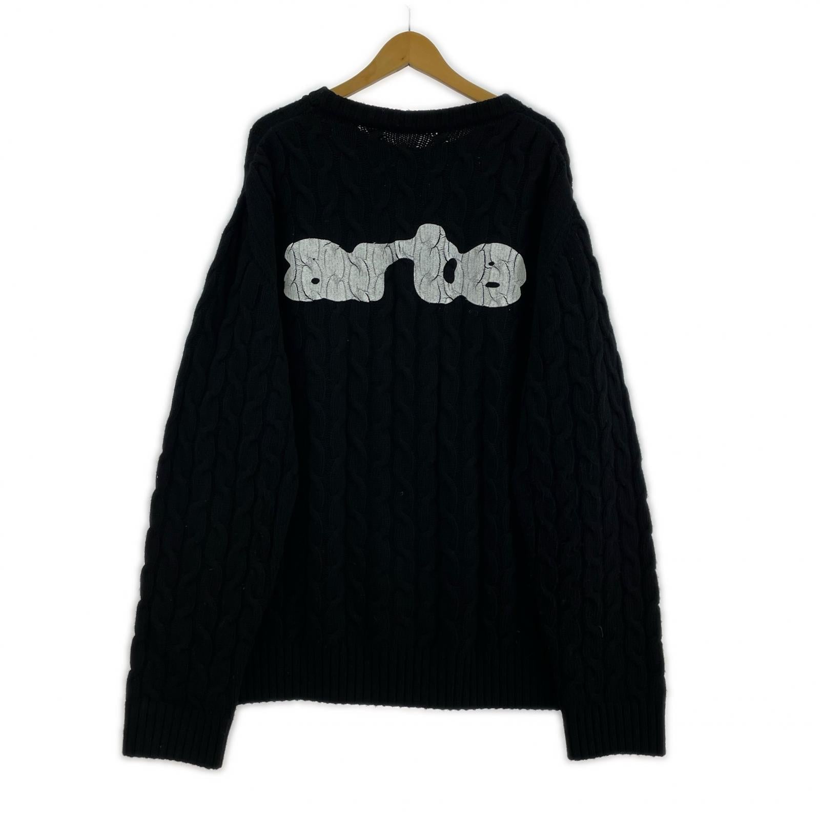 ニット Arte Antwerp 25AW ARTE KNIT SWEATER ブラック