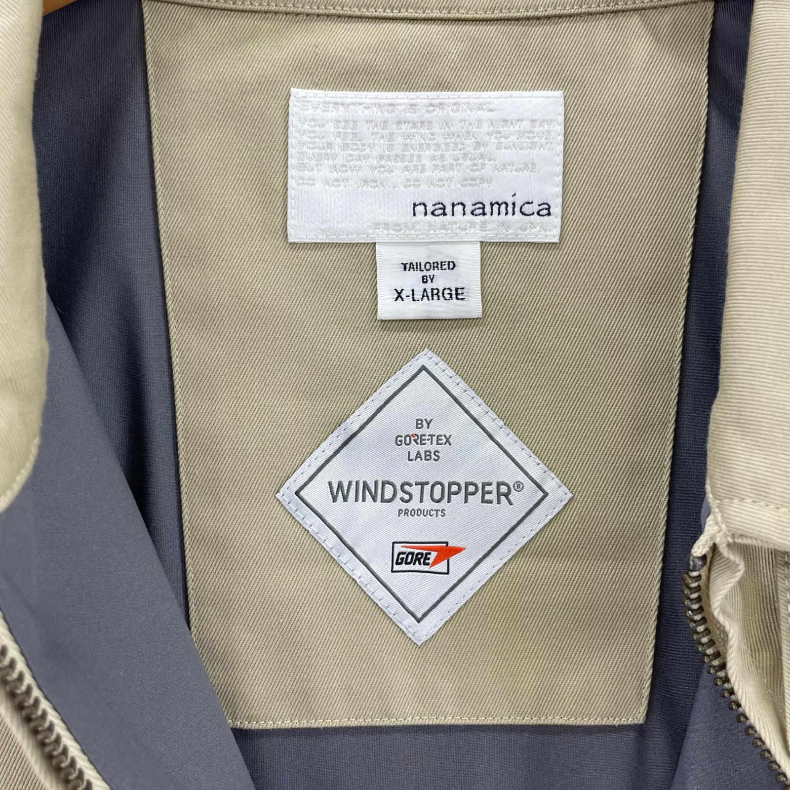 ジャケット WINDSTOPPER Chino Crew Jacket XL ベージュ