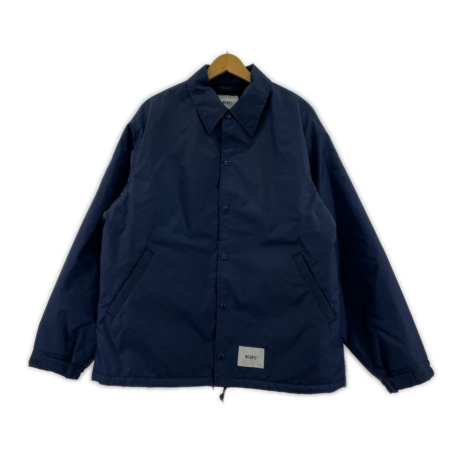 ジャケット ナイロンコーチジャケット ネイビー 24aw ネイビー
