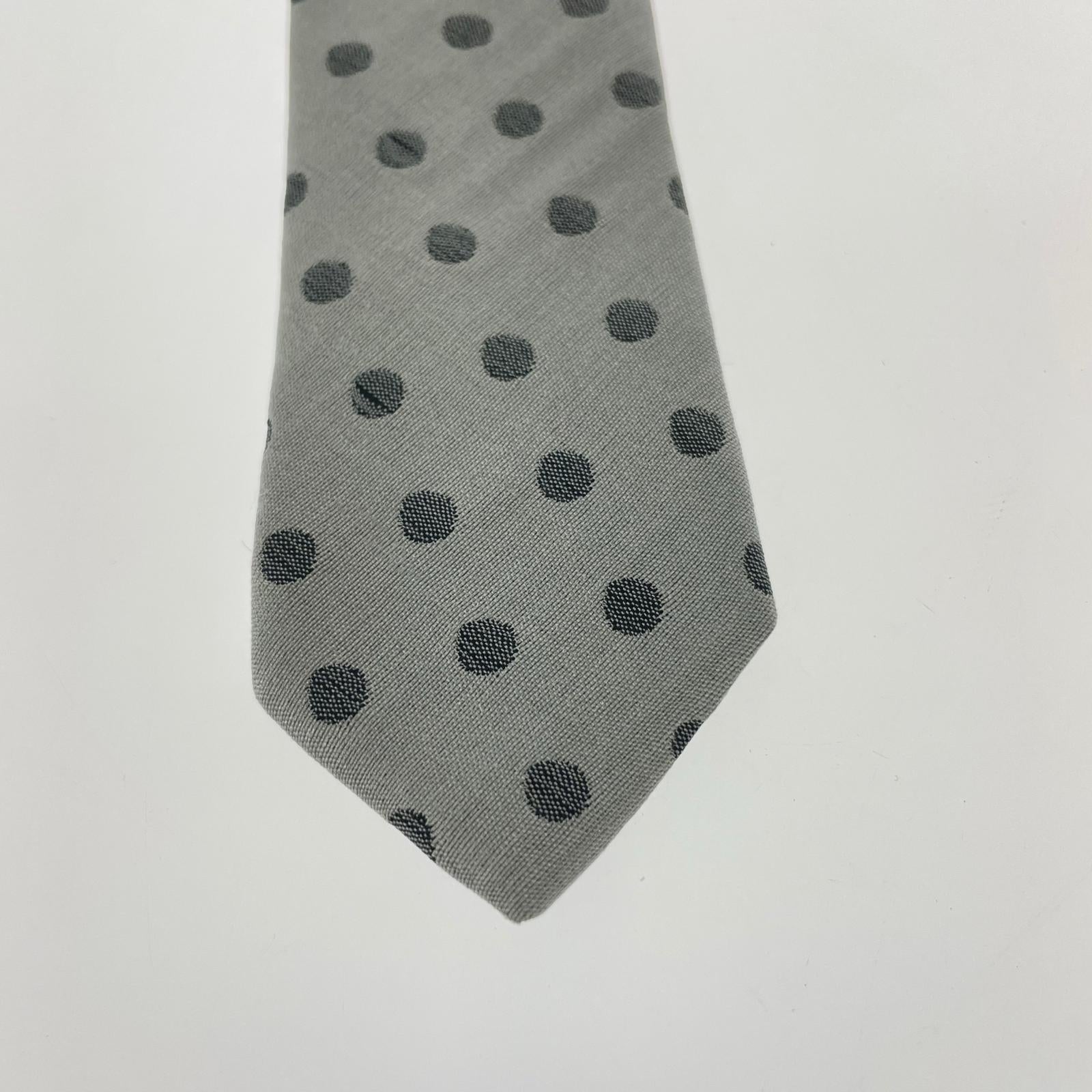 その他アクセサリー HOMME ドット ネクタイ グレー グレー