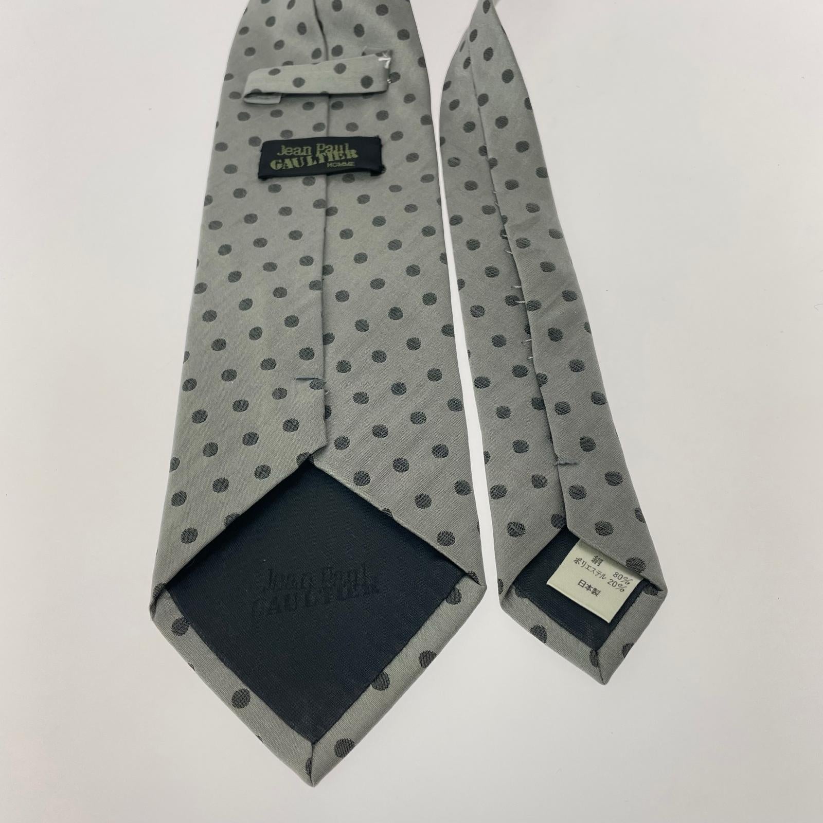 その他アクセサリー HOMME ドット ネクタイ グレー グレー