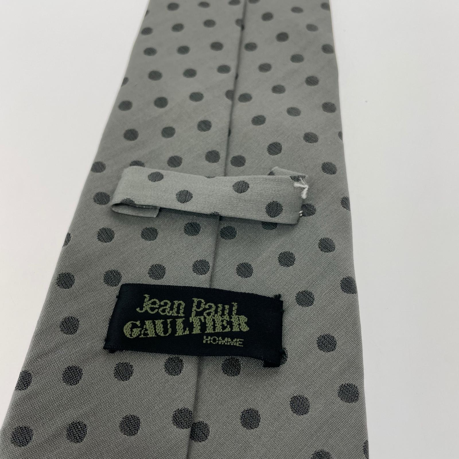 その他アクセサリー HOMME ドット ネクタイ グレー グレー