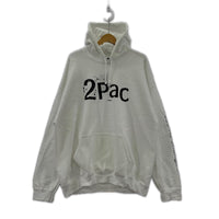 パーカー Tupac Unisex Pullover Hoodie XL WHT ホワイト