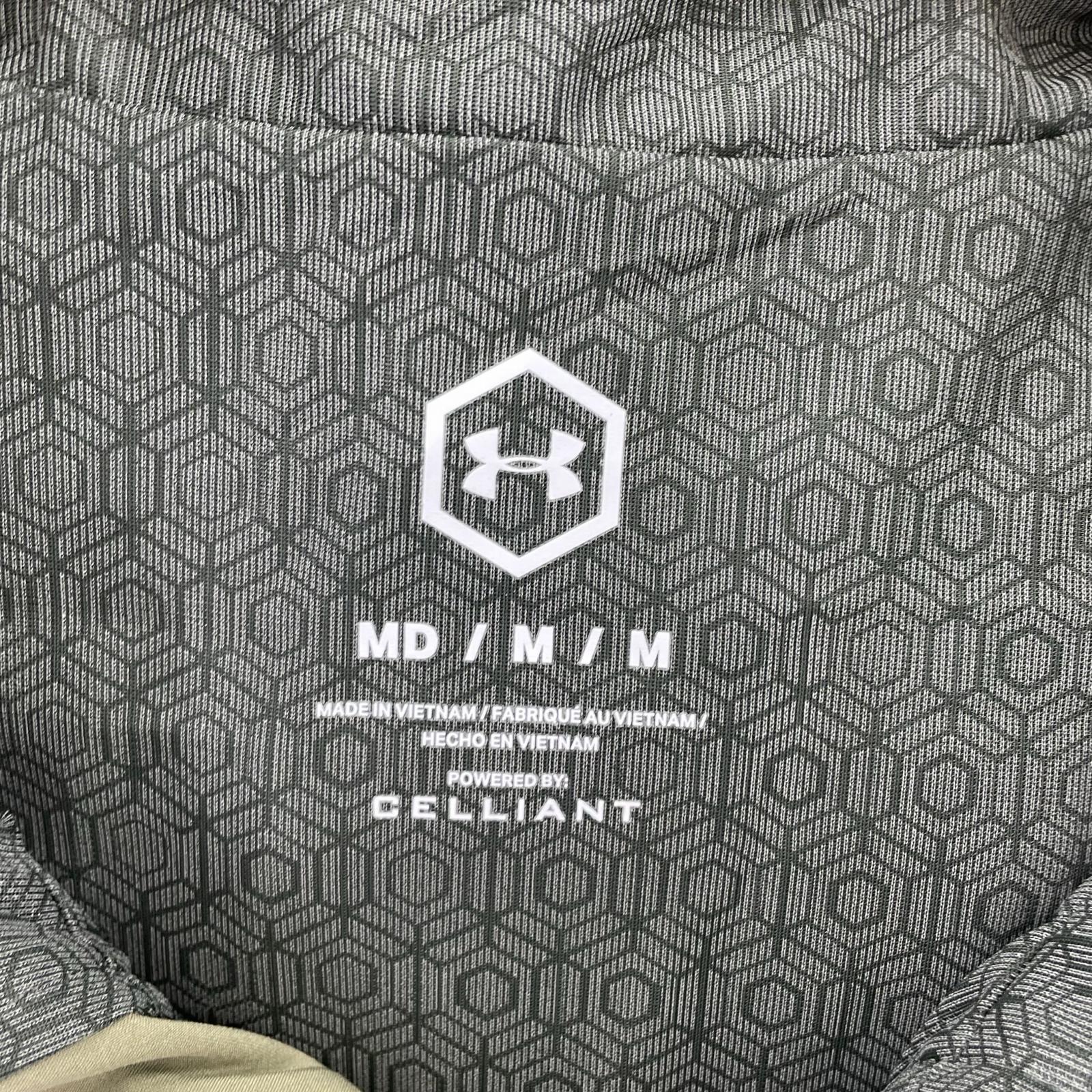 ジャージ アンダーアーマー ナイロンパーカー M カーキ