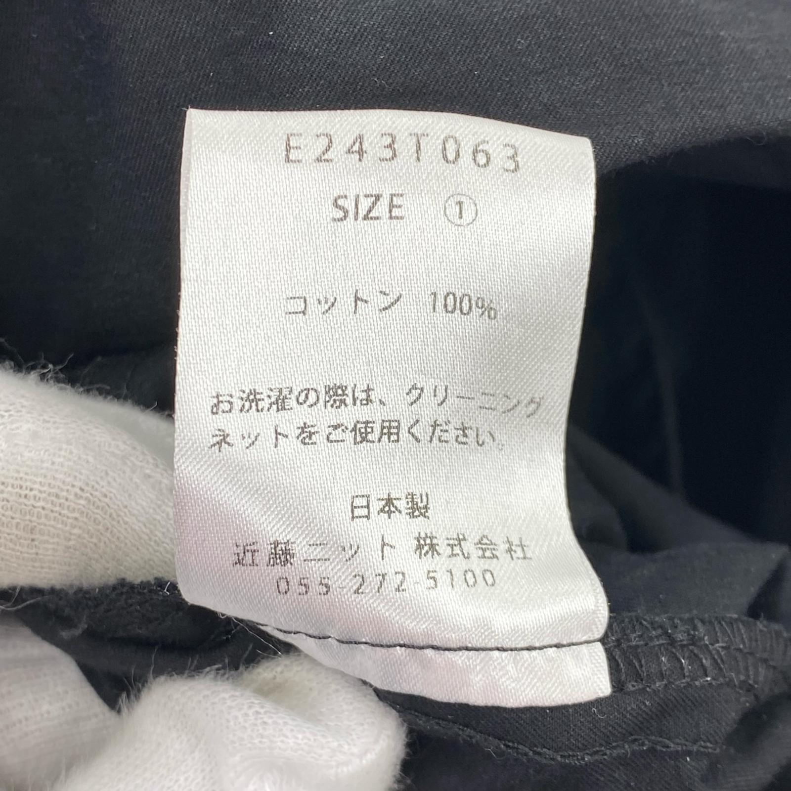 その他ボトムス evam eva オールインワン 1 E243T063 ブラック