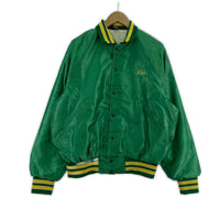 ジャケット Hilton 80s ナイロン ブルゾン グリーン L L