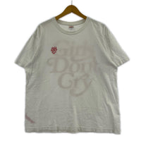 半袖Tシャツ Girls Don't Cry 反転ロゴTシャツ 白 (L) L ホワイト