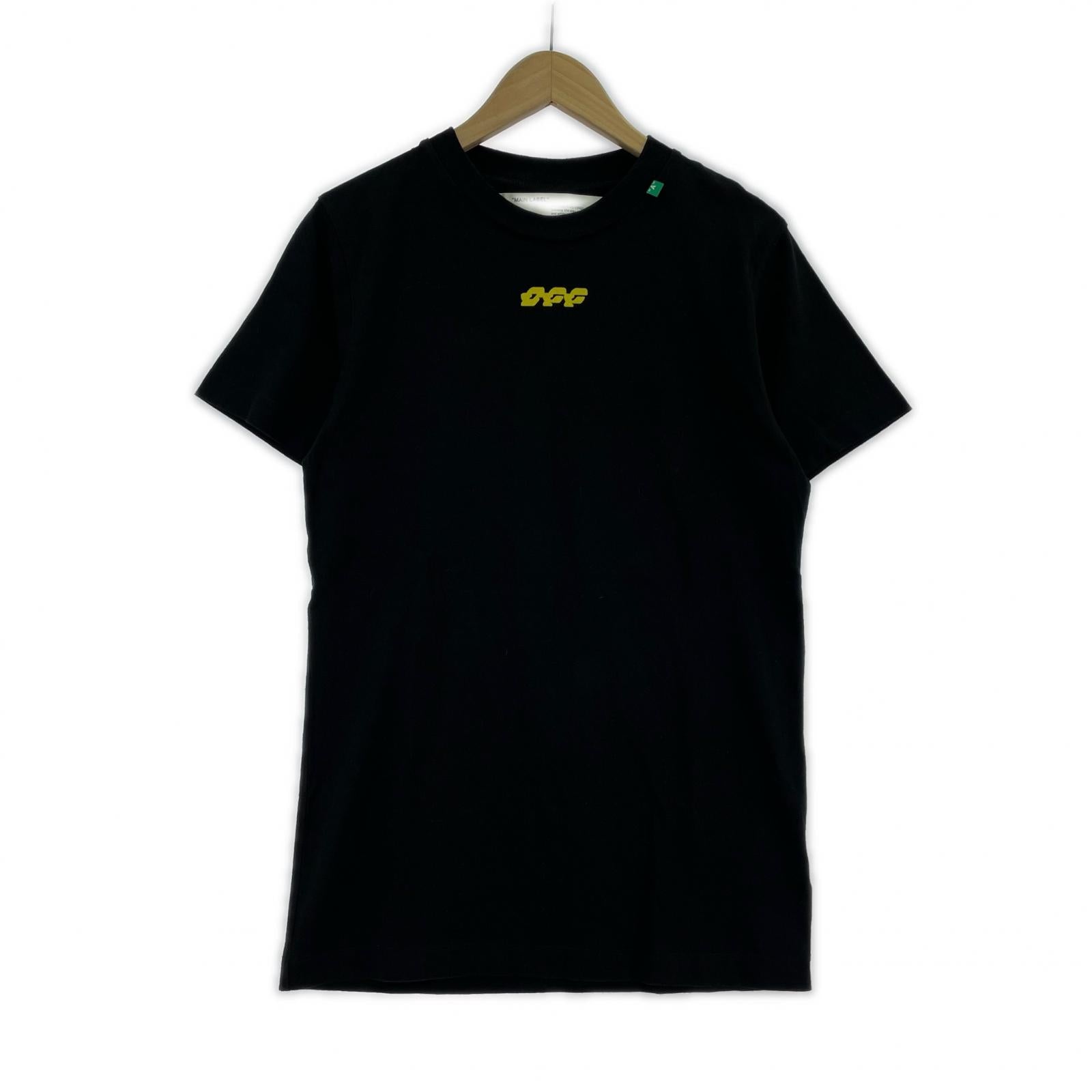 半袖Tシャツ Disrupted Font Tシャツ (XS) 黒 ブラック