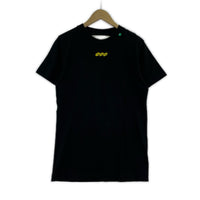 半袖Tシャツ Disrupted Font Tシャツ (XS) 黒 ブラック