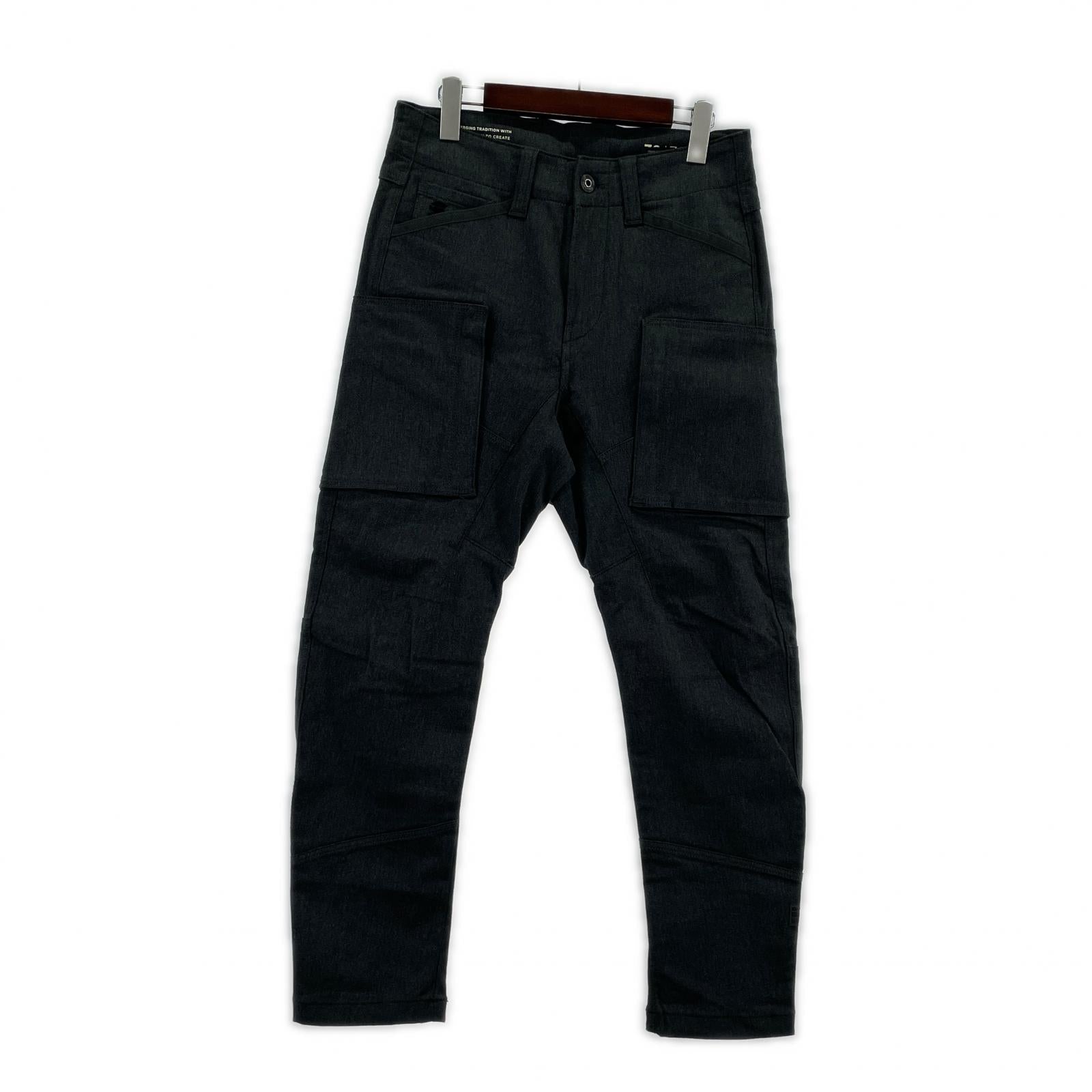 パンツ zip pkt 3d skinny cargo 30 ブラック