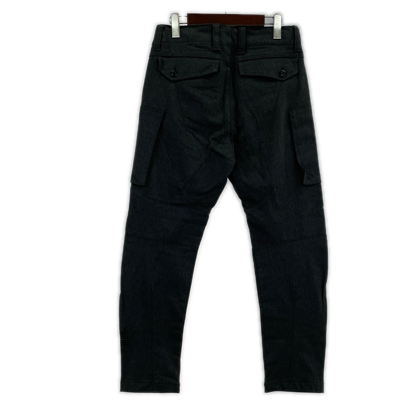 パンツ zip pkt 3d skinny cargo 30 ブラック
