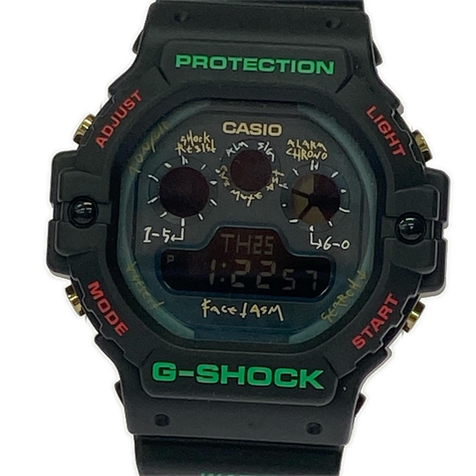 腕時計 FACETASM×G-SHOCK DW-5900FA ブラック