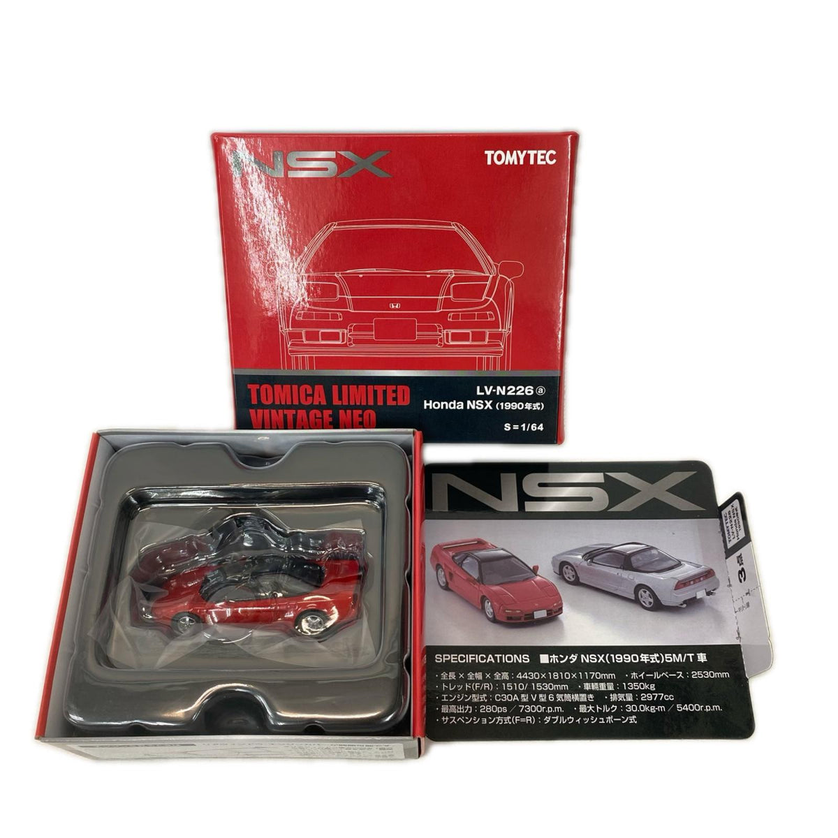 リミテッドヴィンテージ NEO ホンダ NSX(レッド) トミカリミテッドヴィンテージネオ/TOMICA LIMITED VINTAGE NEO TOMYTEC/トミーテック トミカ
