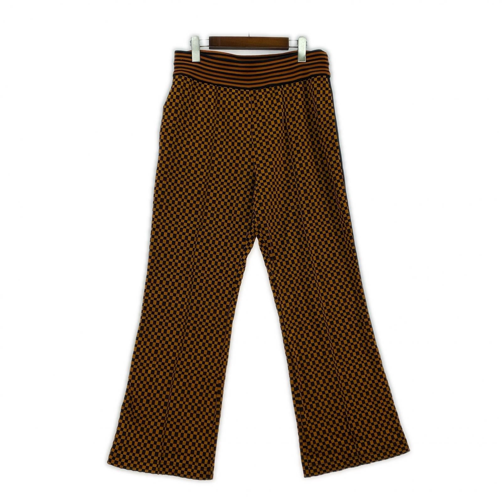 パンツ 22SS フレアトラックパンツ 48 48 オレンジ