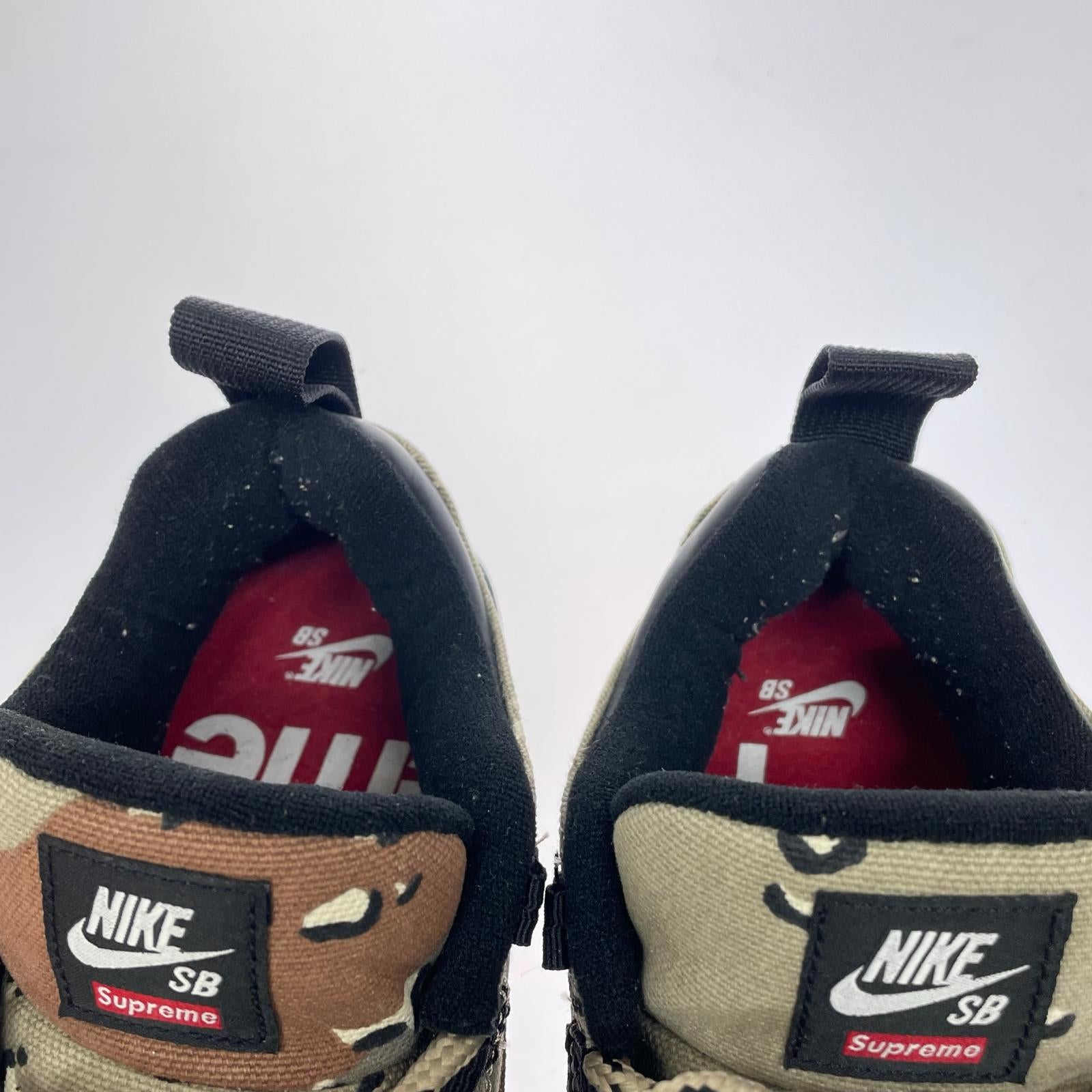 スニーカー ×Supreme SB DARWIN LOW DESERT CAMO 26cm 26cm (US8 UK7 1/2 EU42) カーキ