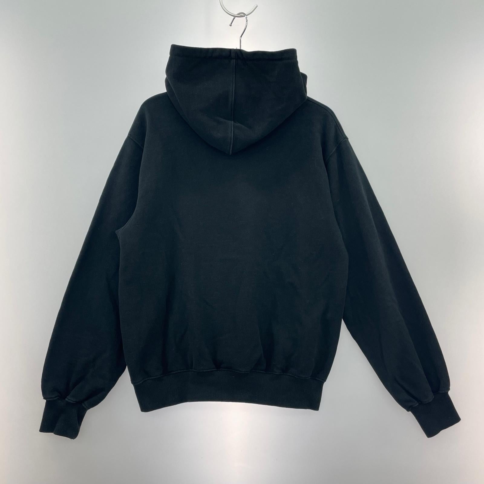 パーカー Arc-Logo Hooded Sweatshirt 黒 S S ブラック