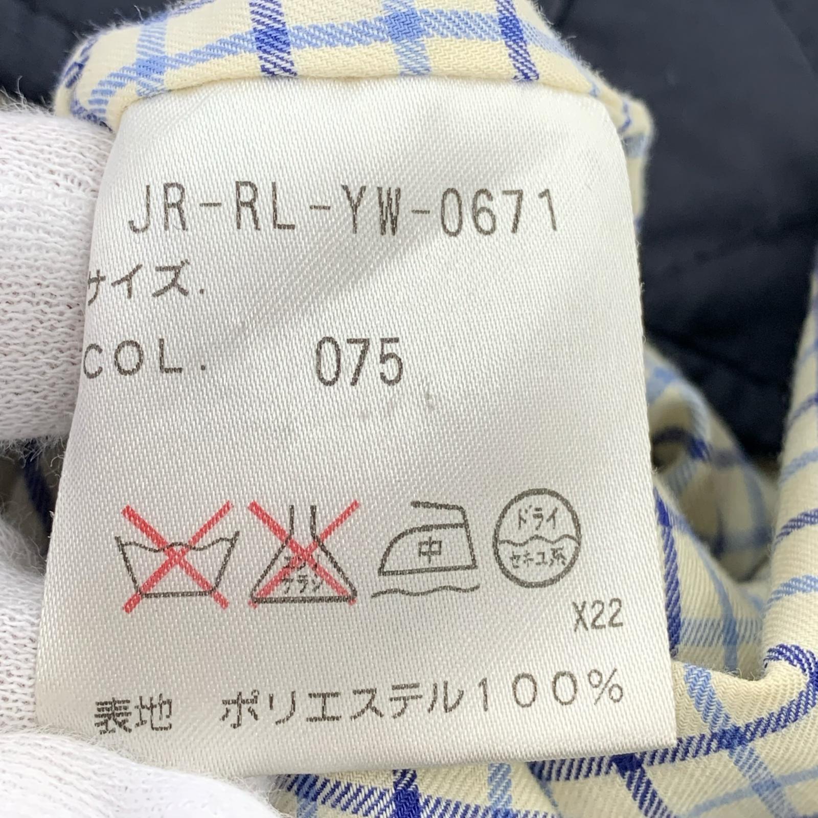 ジャケット キルティング NVY LL LL