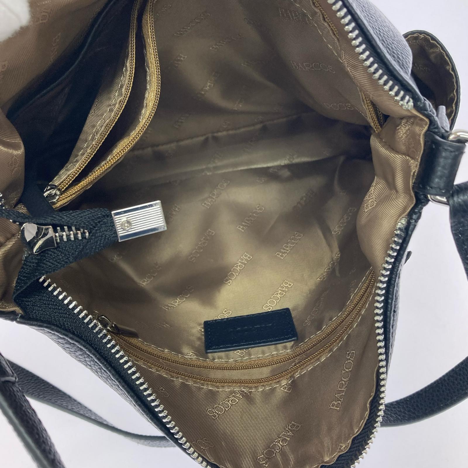 ショルダーバッグ barcos 2way BLK ブラック