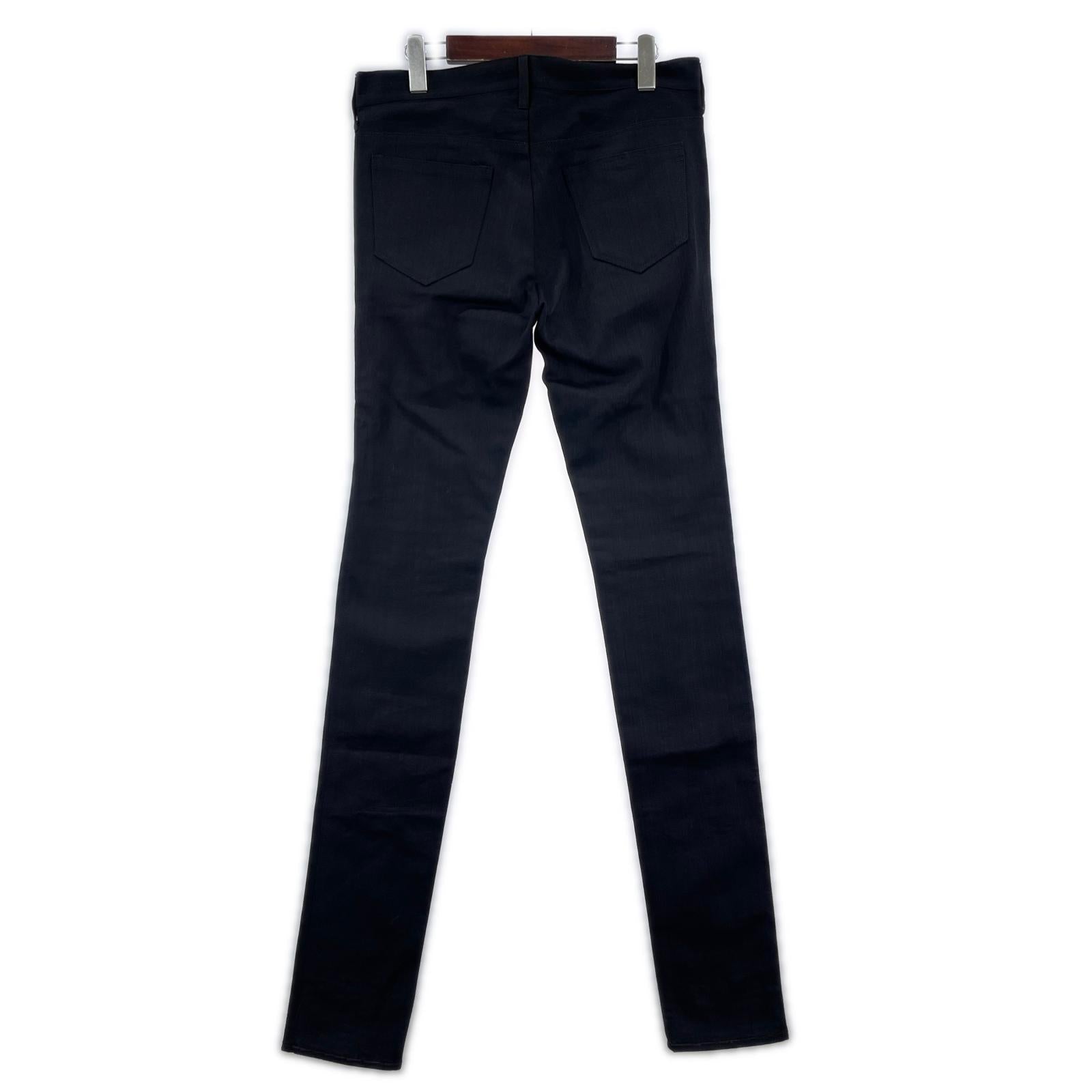 パンツ Skinny DENIM PANTS/ブラック L ブラック